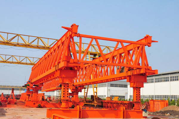 Bridge erecting machine