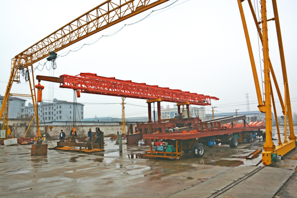 Beam lifting machine