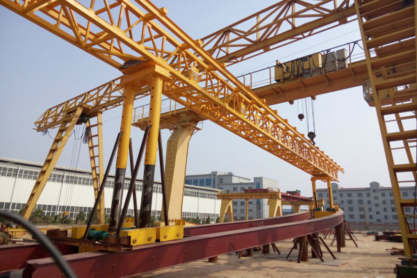 Beam lifting machine